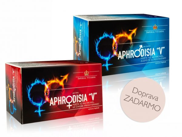 Aphrodisia V pre mužov 60 kapsúl + Aphrodisia V pre ženy 60 kapsúl